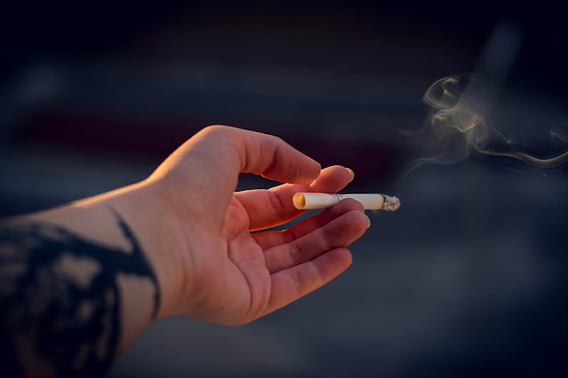 Cigarette smokers. What skin changes can...